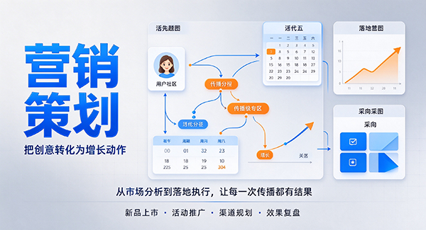 台儿庄区营销策划